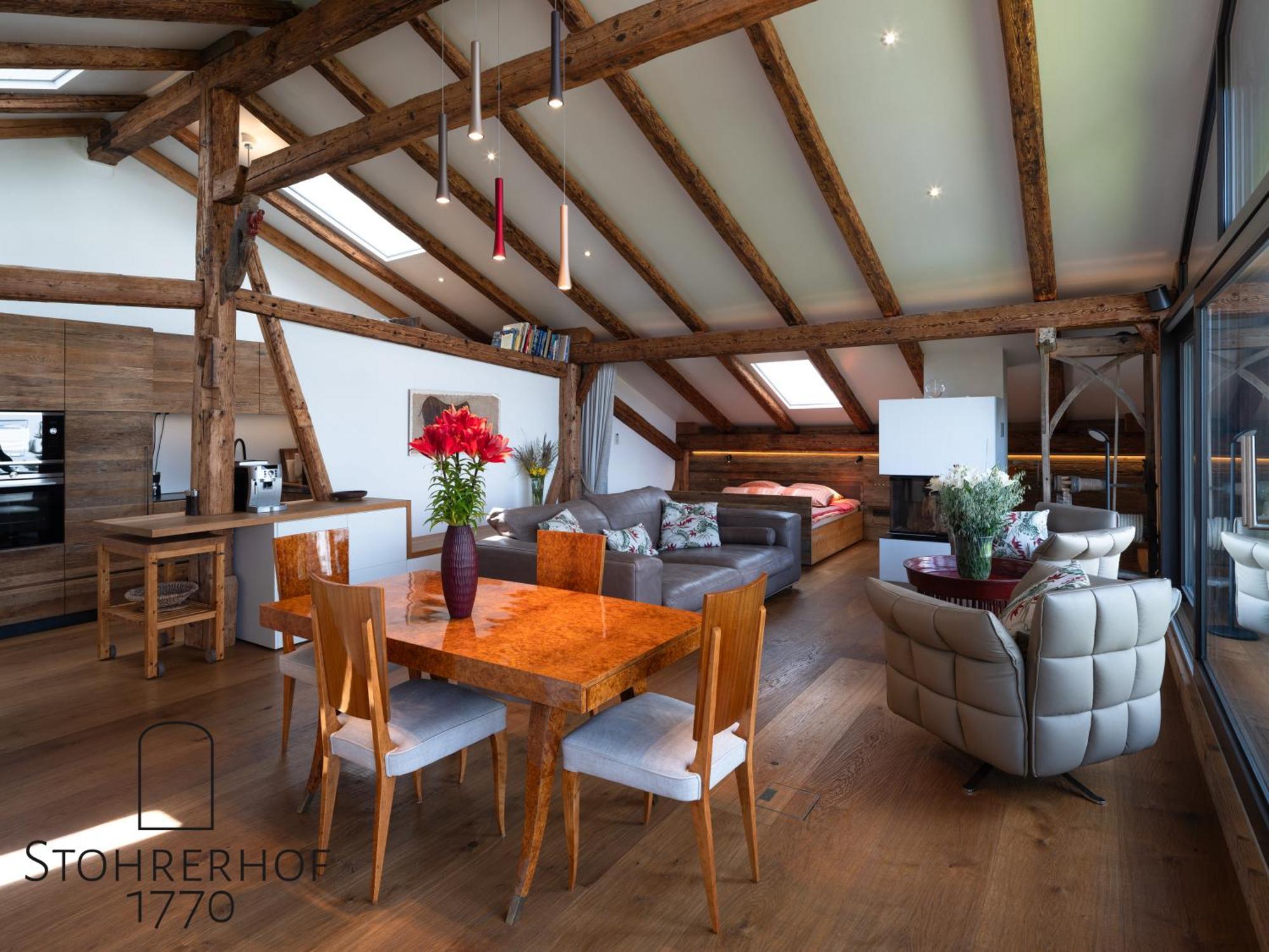 5 Sterne Penthouse-Loft Gut Stohrerhof Bis 4 Personen Diessen am Ammersee Exterior photo